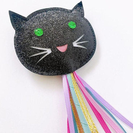 Rockahula Kids: różdżka czarny kot Lucky Black Cat Halloween - Noski Noski