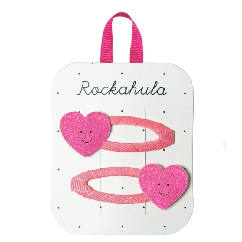 Rockahula Kids: spinki do włosów Happy Heart - Noski Noski