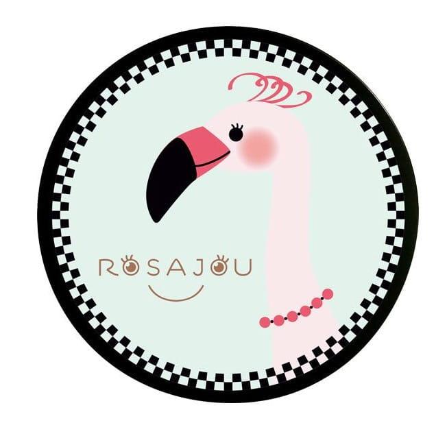 Rosajou: róż z lusterkiem Flamingo Blush - Noski Noski