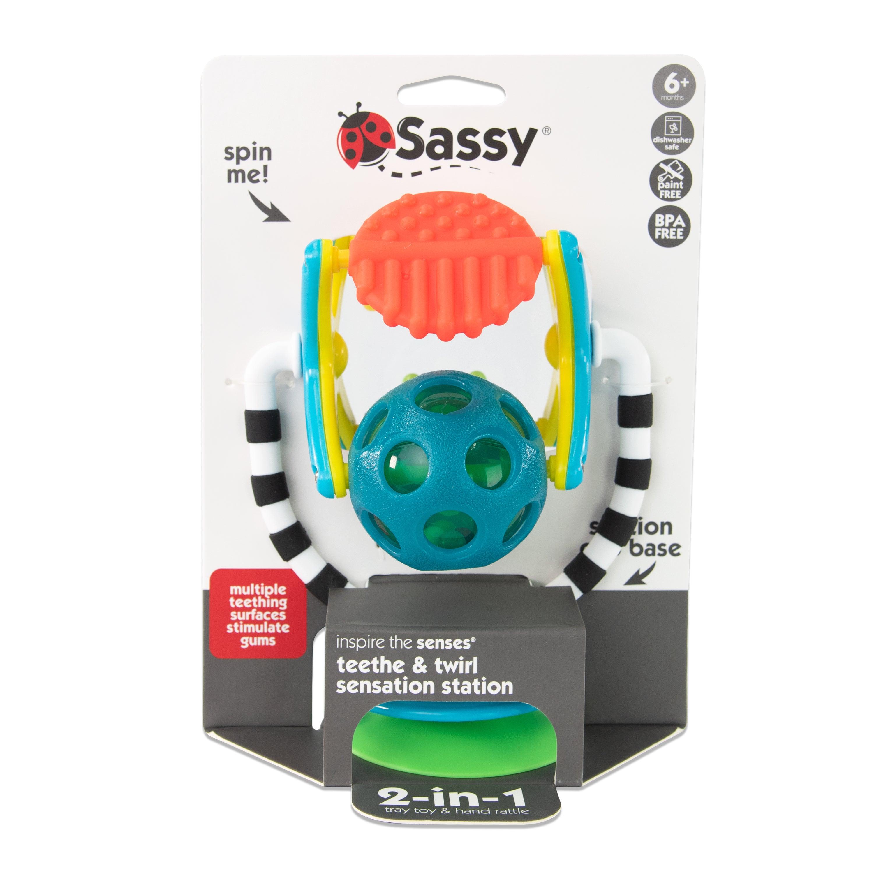 Sassy: zabawka sensoryczna Diabelski Młyn - Noski Noski