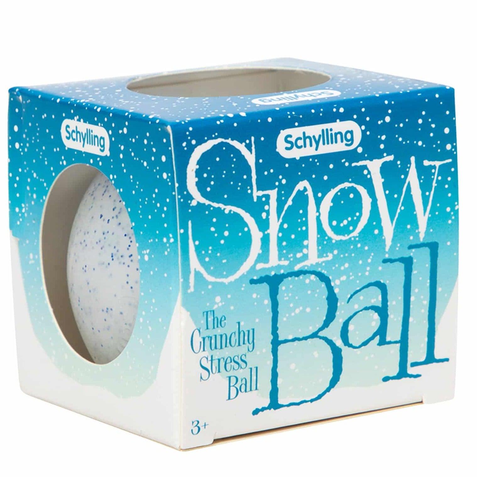 Sensoryczny gniotek śnieżka Snow Ball Crunch NeeDoh - zabawka
