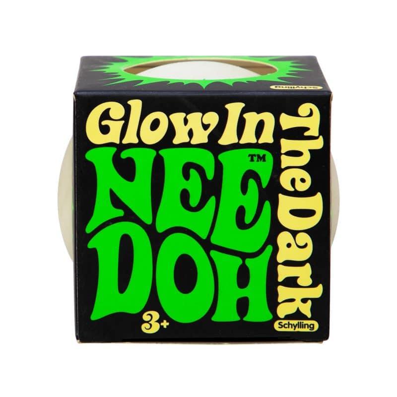 Schylling: sensoryczny gniotek świecący w ciemności Glow In The Dark NeeDoh - Noski Noski