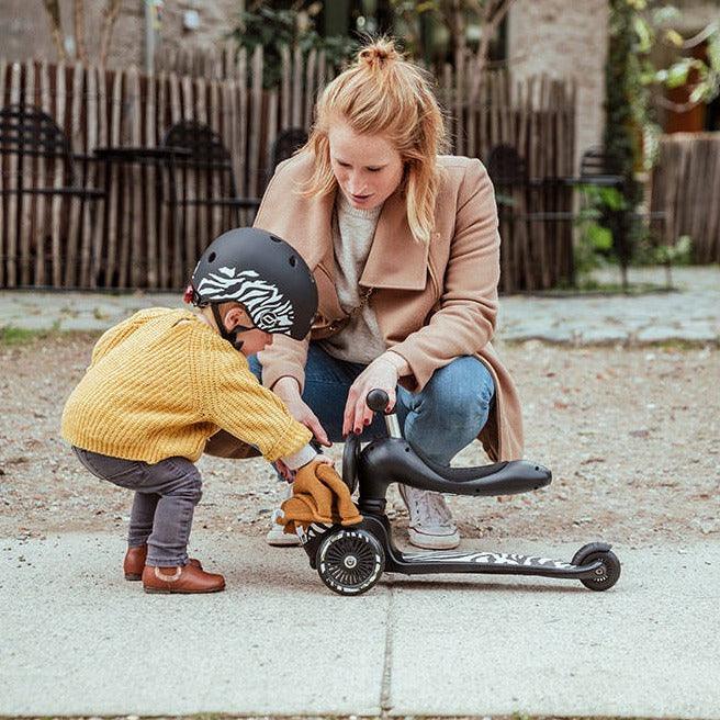 Scoot & Ride: jeździk i hulajnoga ze schowkiem 2w1 Highwaykick Lifestyle 1-5 lat - Noski Noski