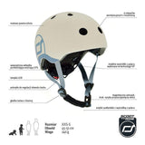 Scoot & Ride: kask dla dzieci XXS-S 1-5 lat - Noski Noski