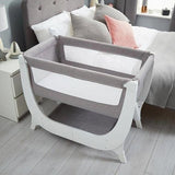 Shnuggle: łóżeczko dostawne dla niemowląt Air Bedside Crib Dove - Noski Noski
