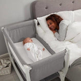 Shnuggle: łóżeczko dostawne dla niemowląt Air Bedside Crib Dove - Noski Noski