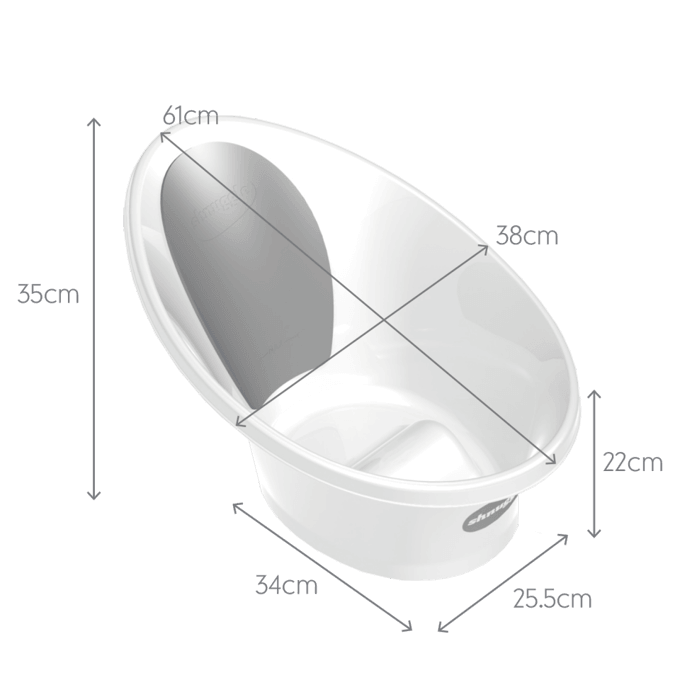 Shnuggle: wanienka z piankowym oparciem Baby Bath - Noski Noski