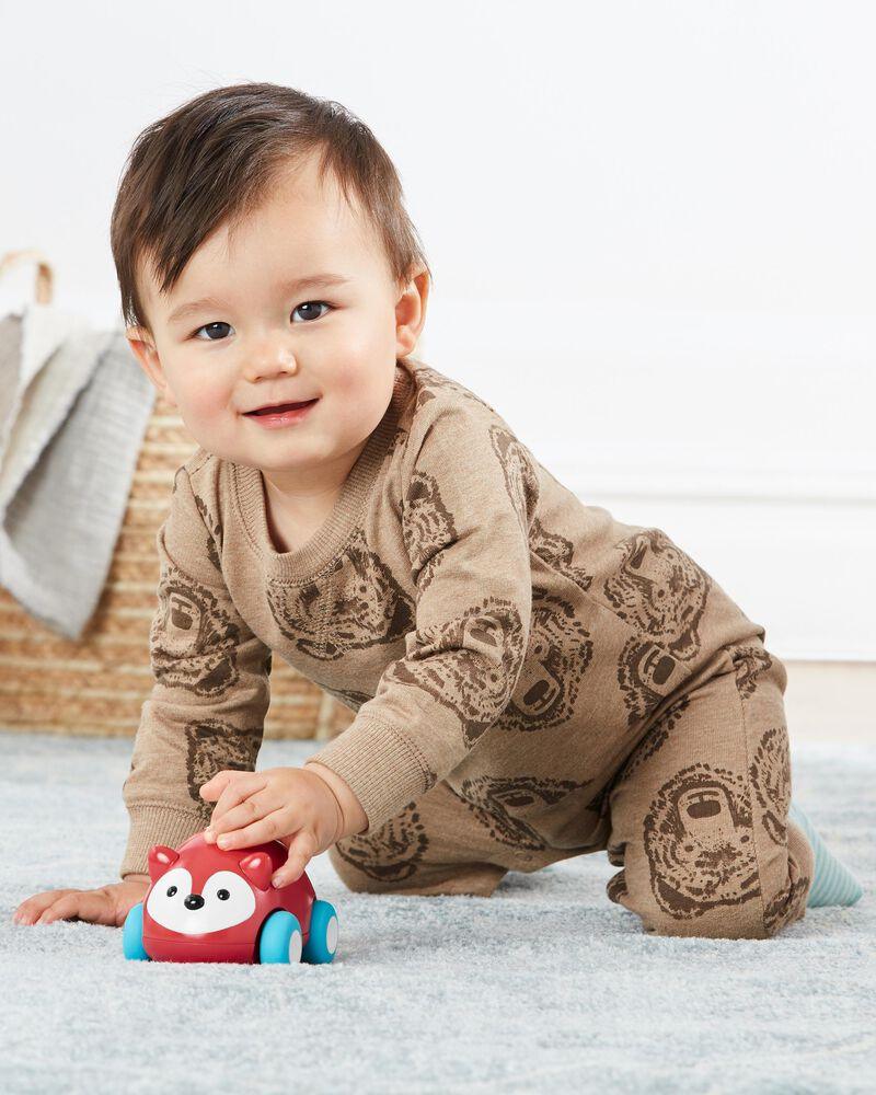 Skip Hop: autko z napędem do raczkowania Pull & Go Explore & More - Noski Noski