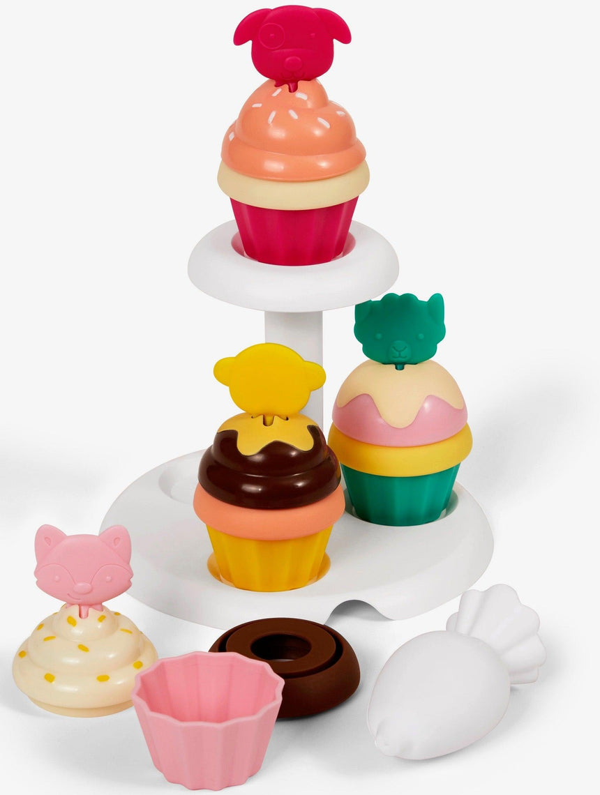 Skip Hop: babeczki Zoo Sort & Stack Cupcakes - Noski Noski