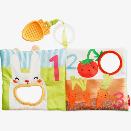 Skip Hop: materiałowa książeczka aktywnościowa Farmstand - Noski Noski