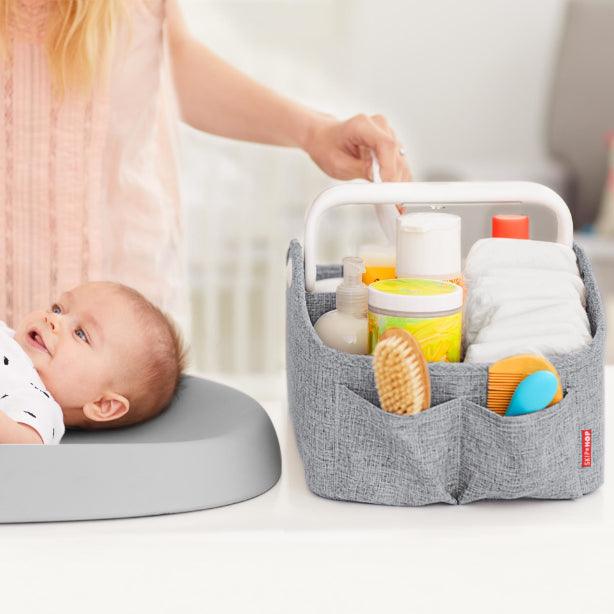 Skip Hop: organizer z lampką Light Up Diaper Caddy Grey - Noski Noski