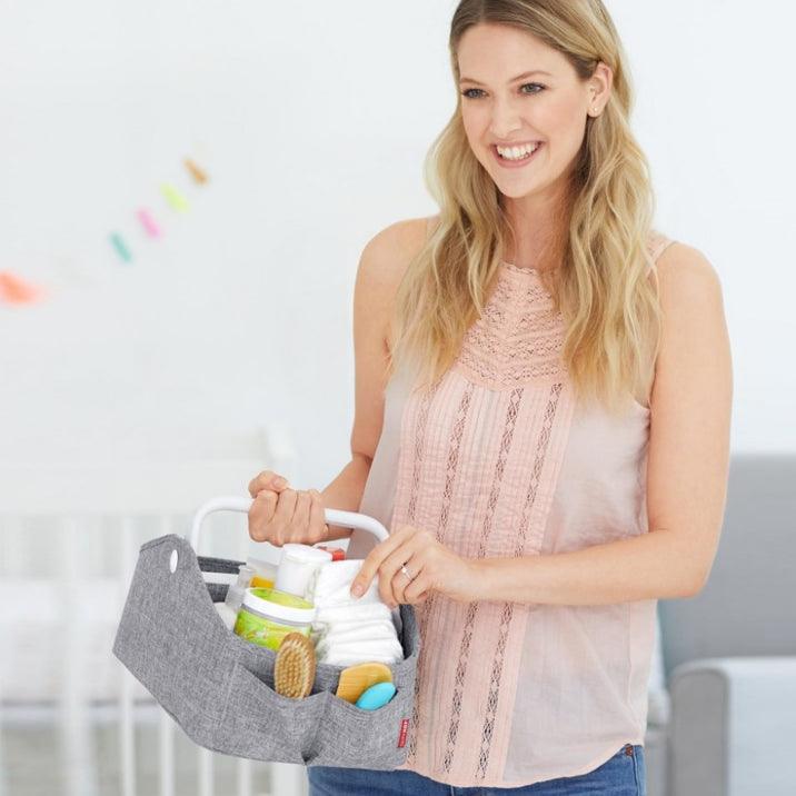 Skip Hop: organizer z lampką Light Up Diaper Caddy Grey - Noski Noski