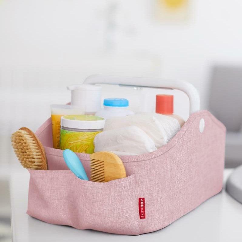 Skip Hop: organizer z lampką Light Up Diaper Caddy Pink - Noski Noski