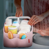 Skip Hop: organizer z lampką Light Up Diaper Caddy Pink - Noski Noski