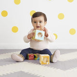 Skip Hop: piankowa mata Playspot Grey-Cream GEO - Noski Noski