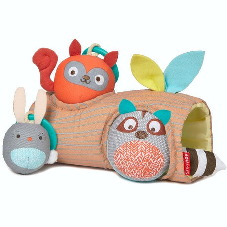 Skip Hop: zabawka dla niemowląt Camping Cubs Peek-A-Boo Trio - Noski Noski