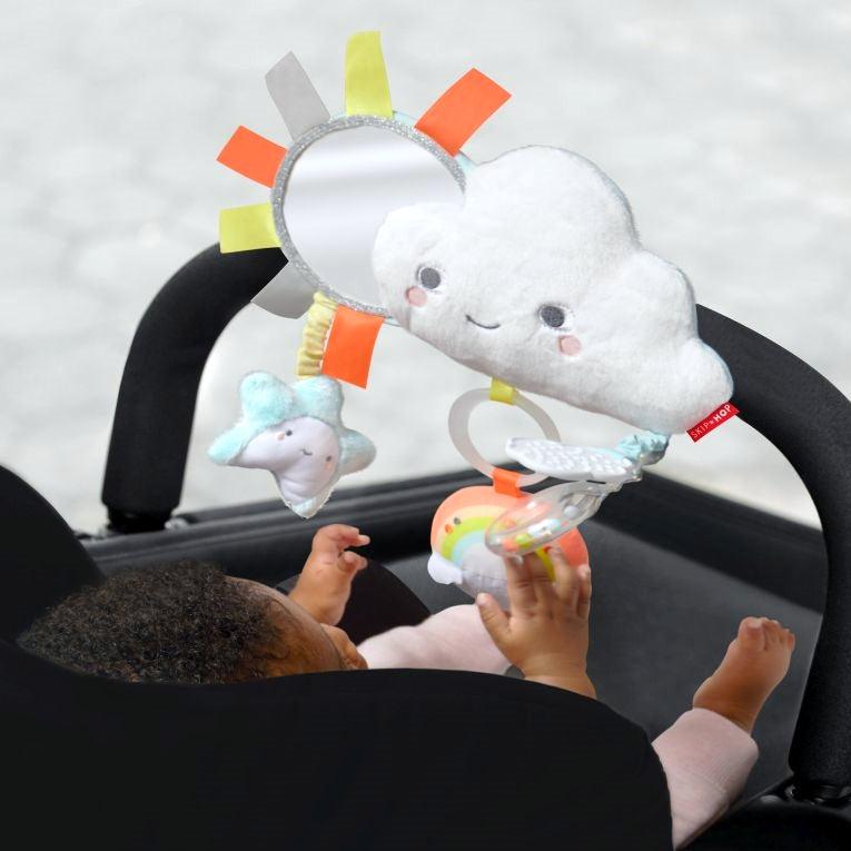 Skip Hop: zabawka do wózka z lusterkiem chmurka Cloud - Noski Noski