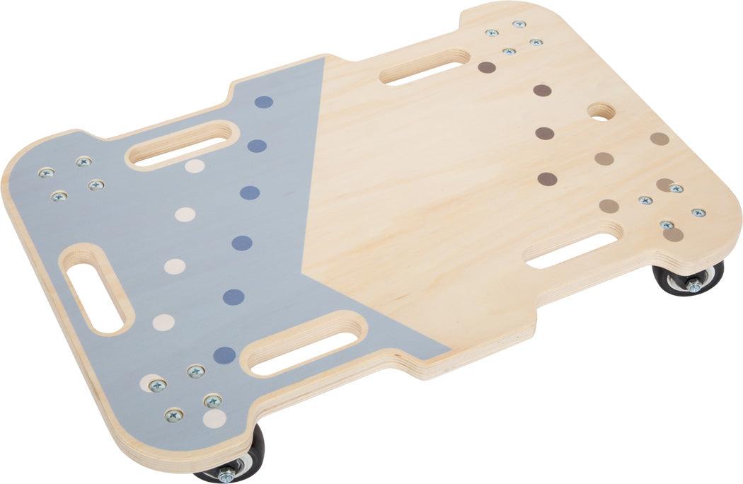 Small Foot: drewniana deska na kółkach Adventure Roller Board - Noski Noski