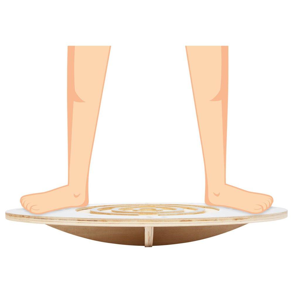 Small Foot: drewniana równoważnia z labiryntem Balancing Board - Noski Noski