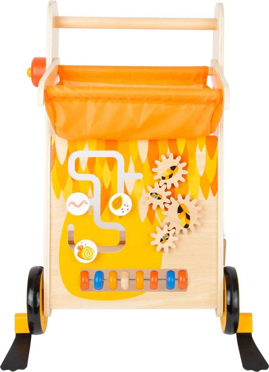 Small Foot: drewniany pchacz aktywnościowy Baby Walker Toucan - Noski Noski