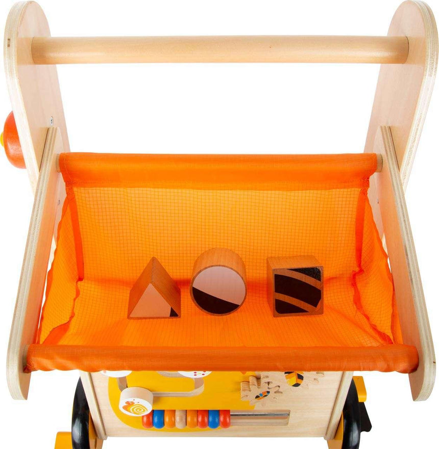 Small Foot: drewniany pchacz aktywnościowy Baby Walker Toucan - Noski Noski