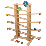 Small Foot: gigantyczna drewniana zjeżdżalnia Marble Run Giant - Noski Noski