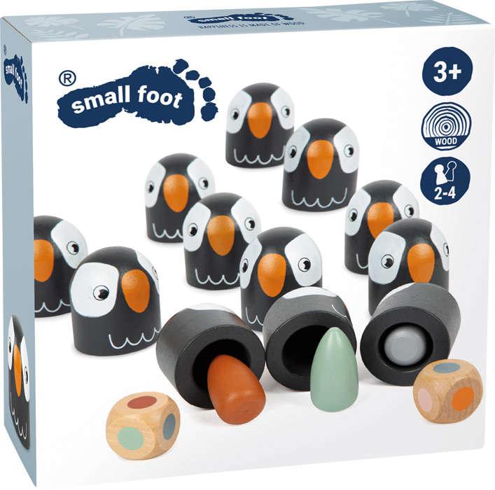 Small Foot: gra pamięciowa kolory Safari - Noski Noski