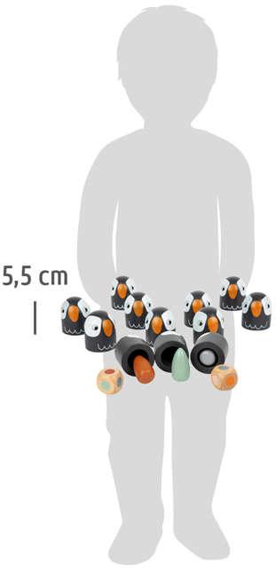 Small Foot: gra pamięciowa kolory Safari - Noski Noski