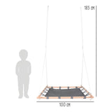 Small Foot: huśtawka bocianie gniazdo w drewnianej ramie Nest Swing - Noski Noski