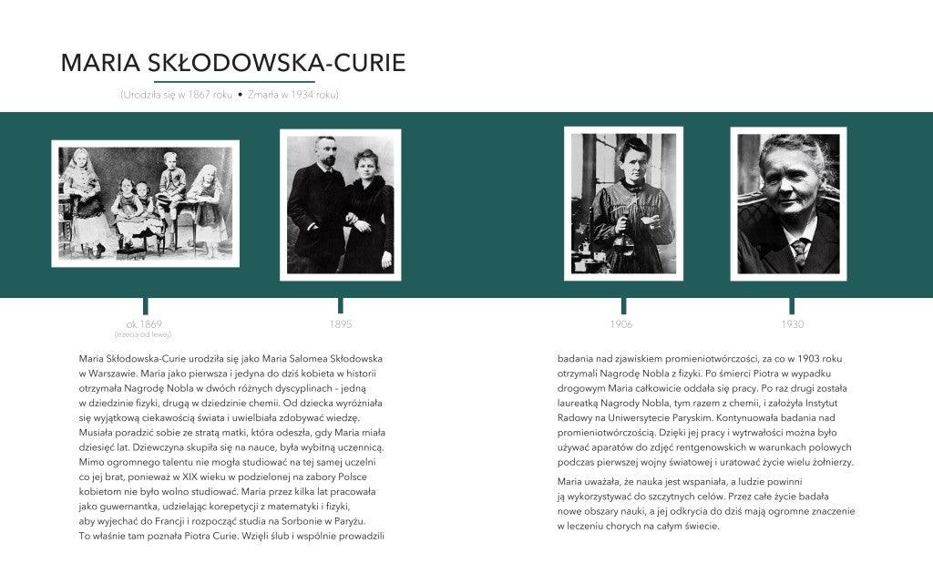 Smart Books: Mali WIELCY. Maria Skłodowska-Curie - Noski Noski