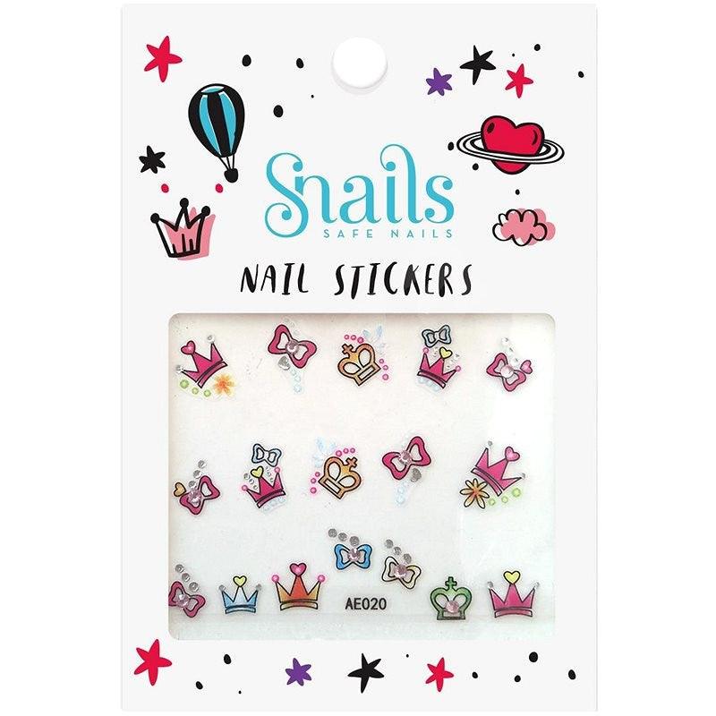 Snails: naklejki na paznokcie dla dzieci Nail Stickers - Noski Noski