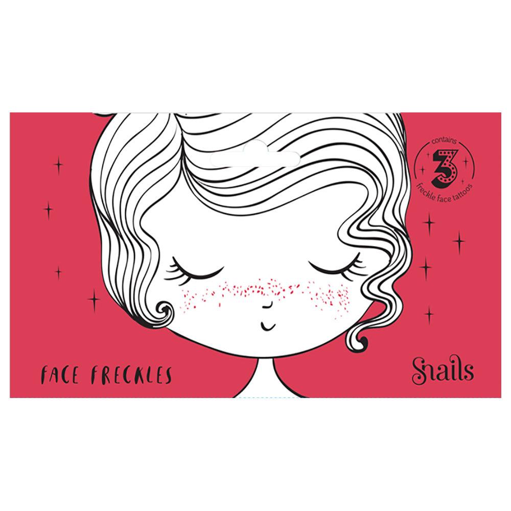 Snails: naklejki na twarz piegi Face Tattoo Freckles - Noski Noski