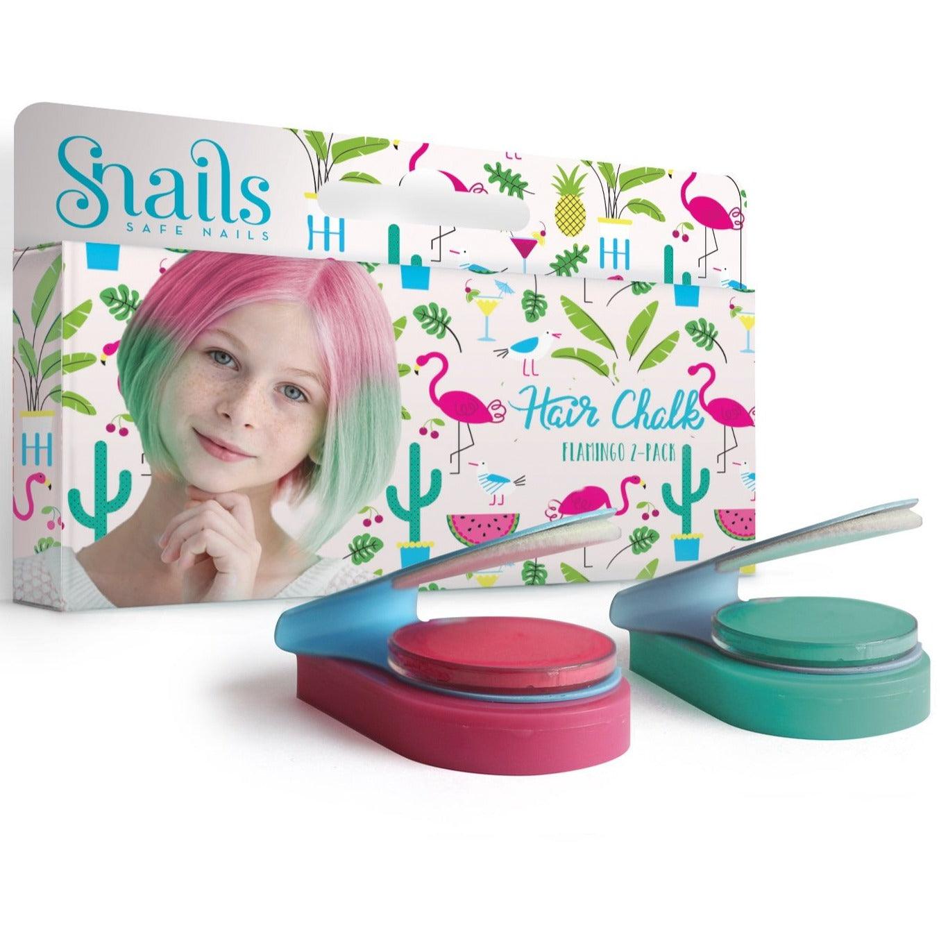 Snails: zmywalna kreda do włosów Hair Chalk 2 szt. - Noski Noski