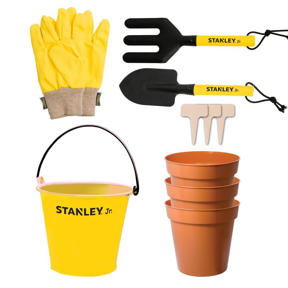 Stanley Jr.: narzędzia ogrodnicze i domek dla ptaków Mega Garden Tools Set - Noski Noski