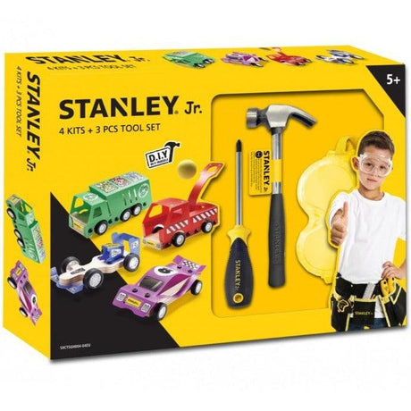Stanley Jr.: zestaw konstrukcyjny z narzędziami Autka 7 el. - Noski Noski