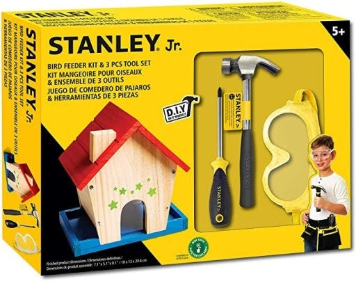 Stanley Jr.: zestaw konstrukcyjny z narzędziami Karmnik dla Ptaków - Noski Noski