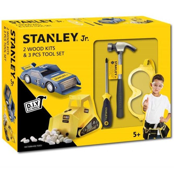 Stanley Jr.: zestaw konstrukcyjny z narzędziami Samochody 5 el. - Noski Noski