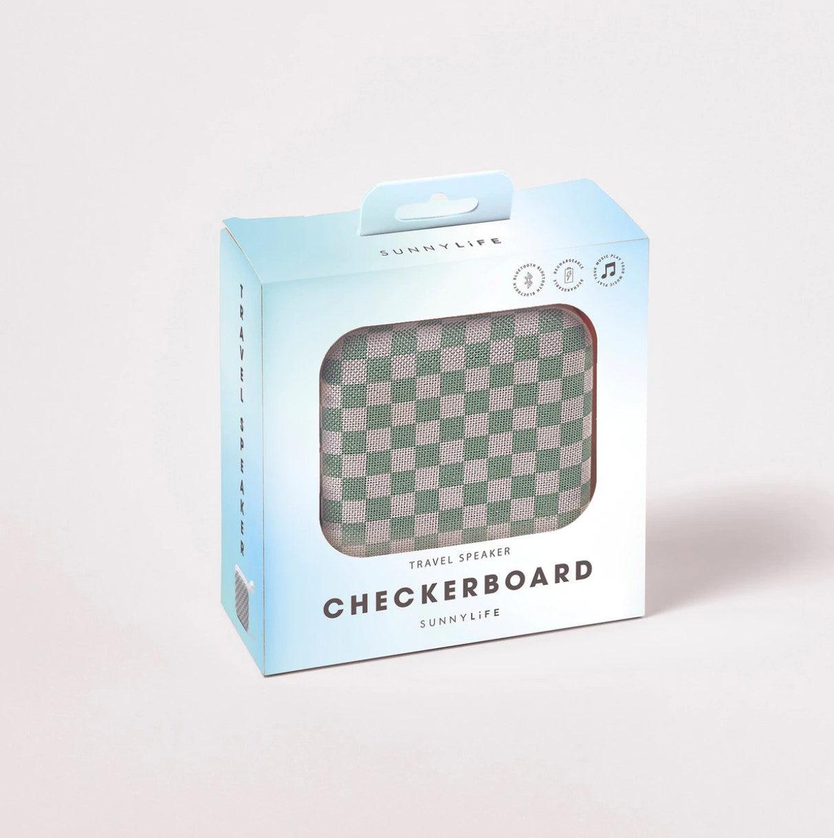 Sunnylife: głośnik bluetooth Travel Checkerboard - Noski Noski