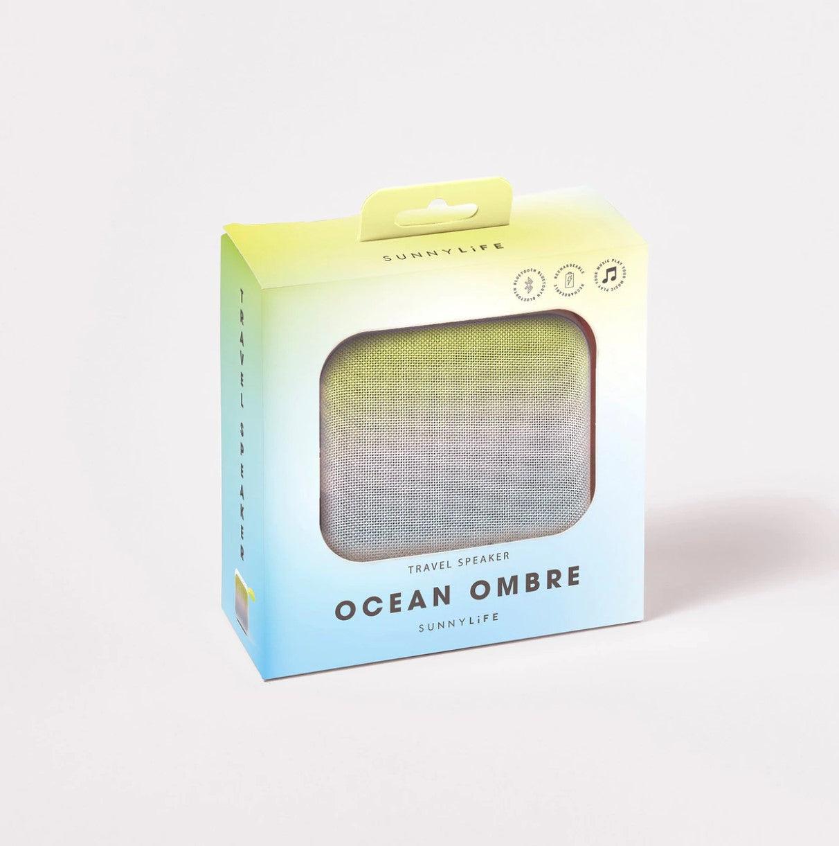 Sunnylife: głośnik bluetooth Travel Ocean Ombre - Noski Noski