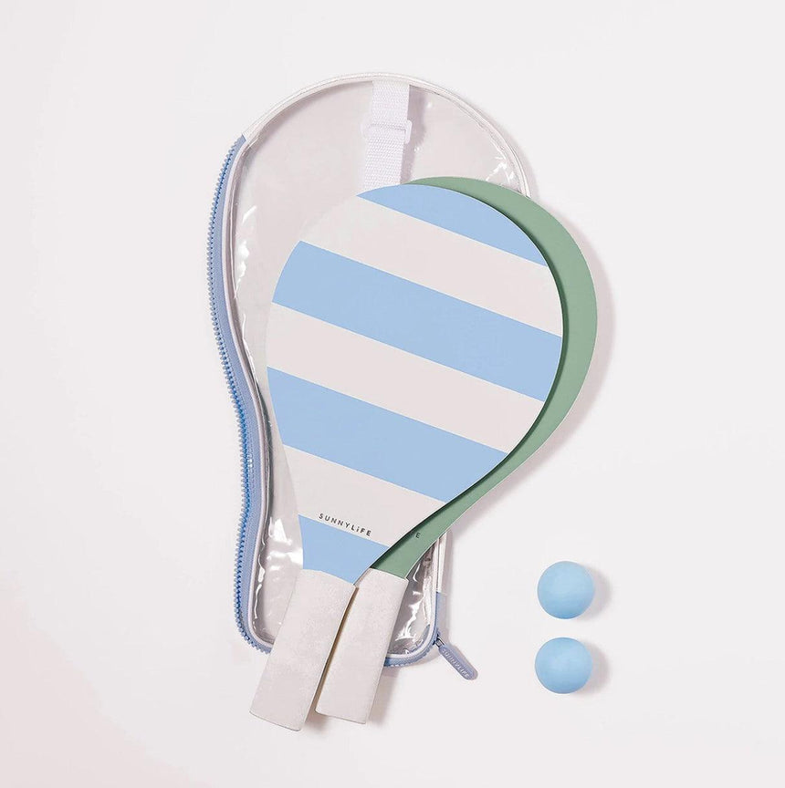 Sunnylife: plażowe rakietki Beach Tennis Classic Stripe - Noski Noski