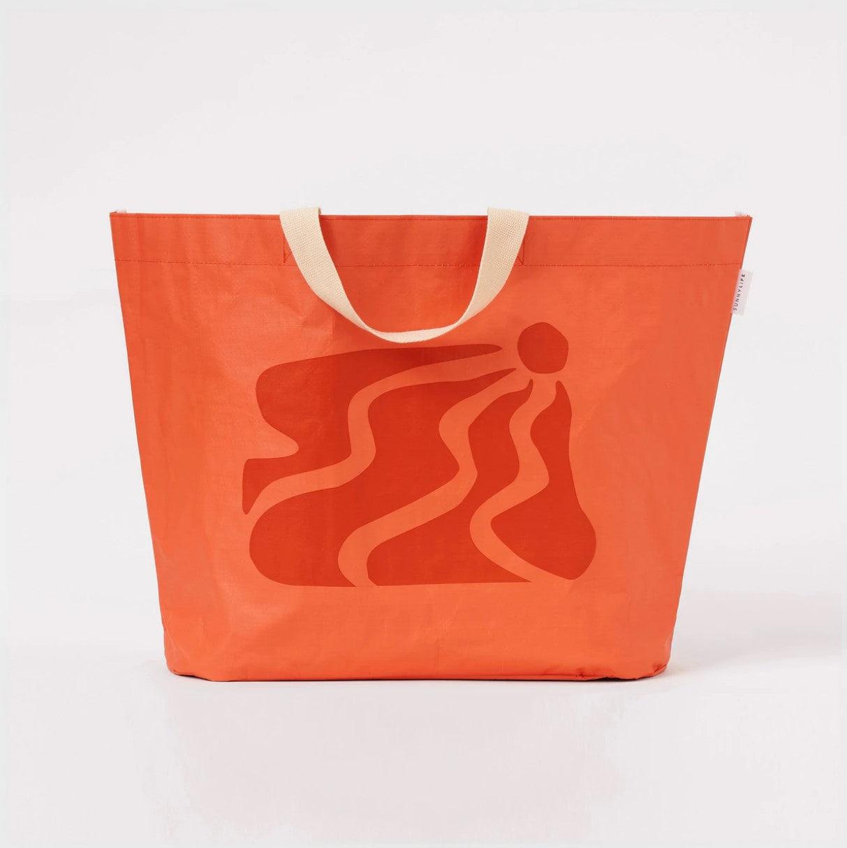Sunnylife: torba plażowa Teracotta - Noski Noski