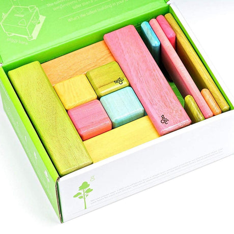 Tegu: drewniane klocki magnetyczne 26 el. Discovery Set Tints - Noski Noski