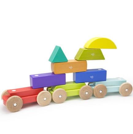 Tegu: pociąg Baby & Toddler Magnetic Shape Train - Noski Noski