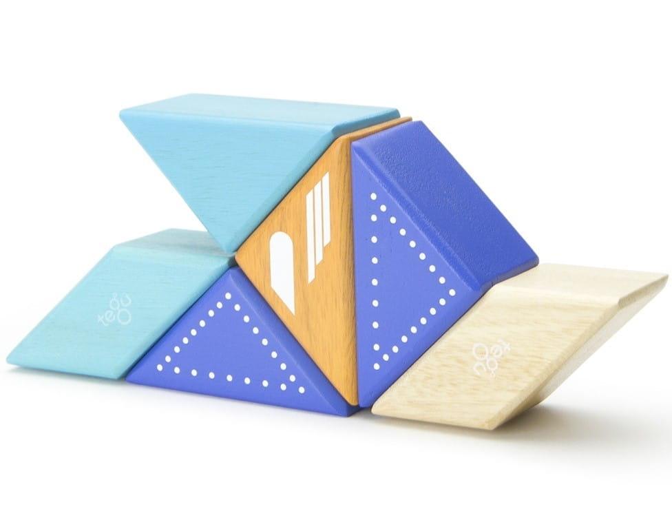 Tegu: podróżne klocki magnetyczne Travel Pals Jet Plane - Noski Noski