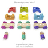 Tegu: tramwaj Baby & Toddler Magnetic Tram - Noski Noski