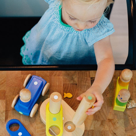 Tegu: wieża nakładanka Baby & Toddler Magnetic Floating Stacker - Noski Noski