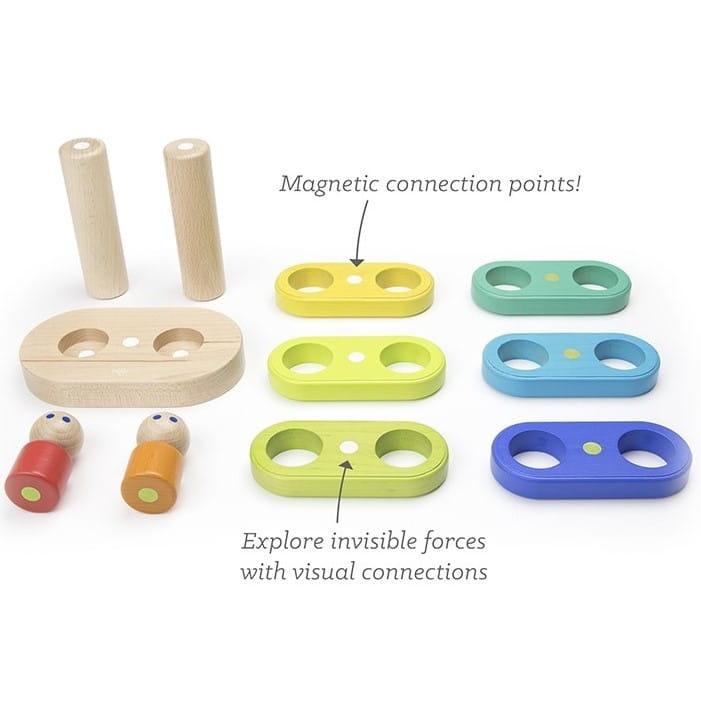 Tegu: wieża nakładanka Baby & Toddler Magnetic Floating Stacker - Noski Noski