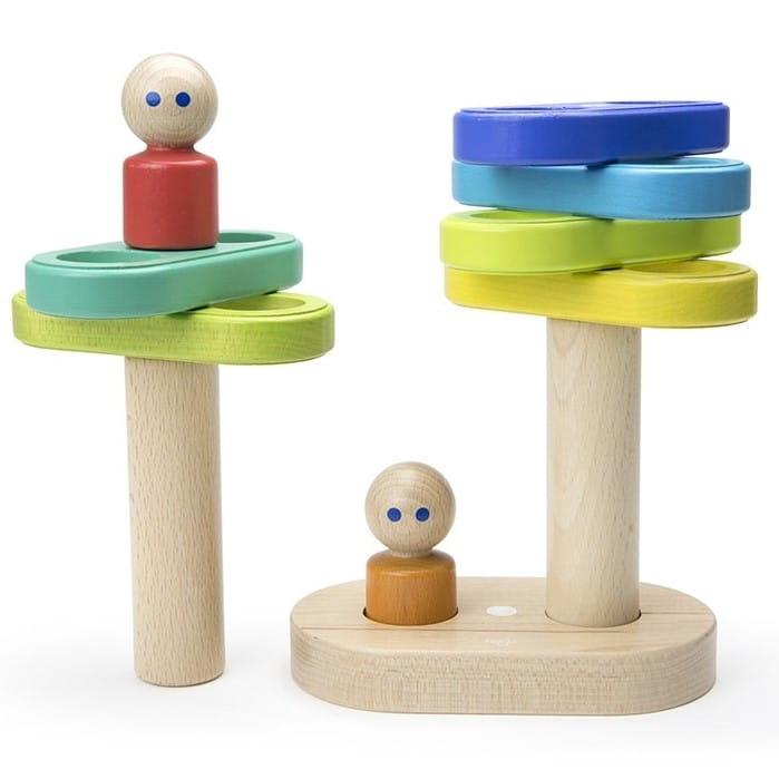 Tegu: wieża nakładanka Baby & Toddler Magnetic Floating Stacker - Noski Noski