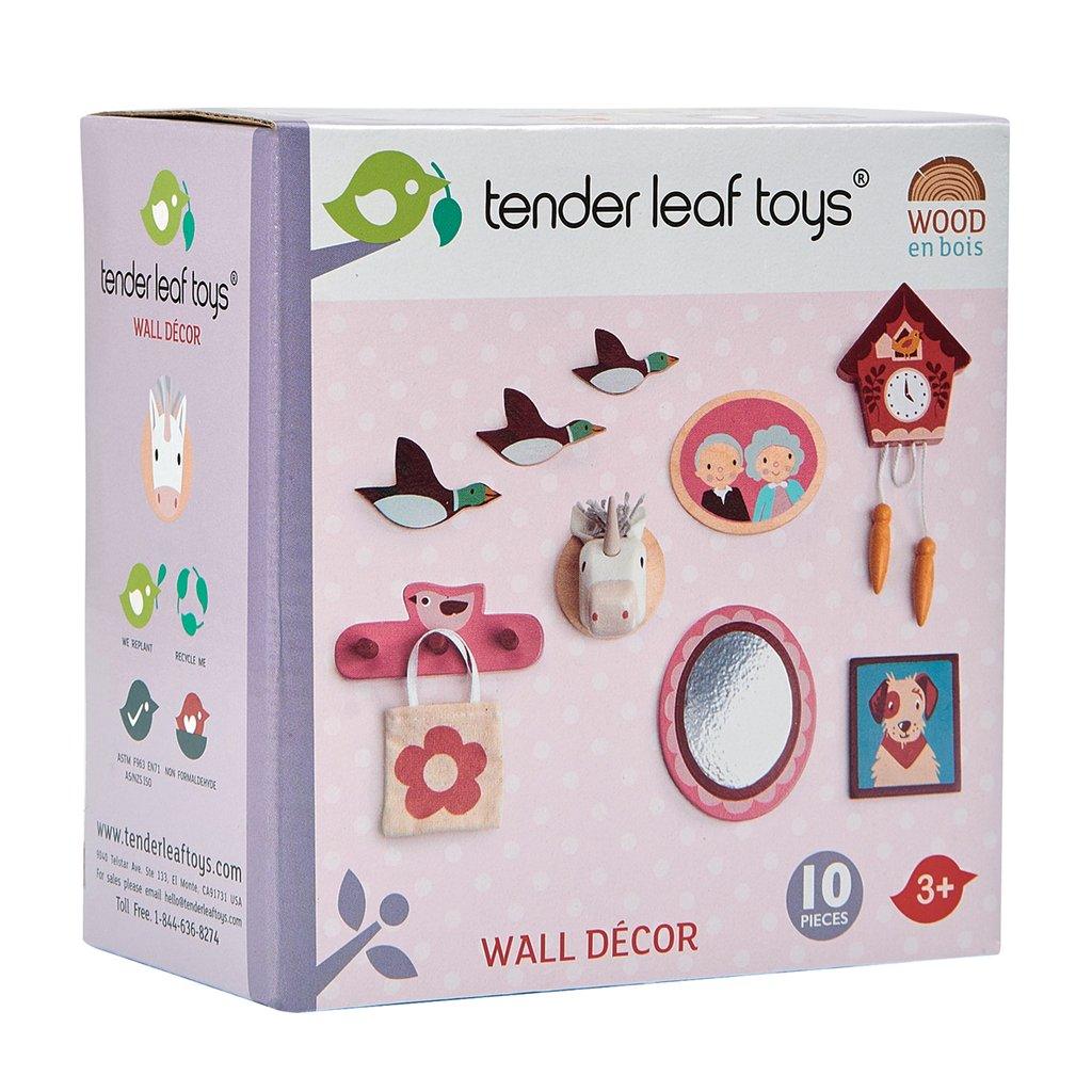 Tender Leaf Toys: dekoracje ścienne do domku dla lalek Wall Decor - Noski Noski