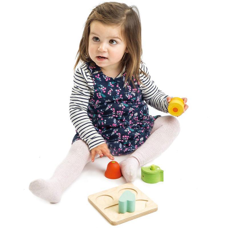 Tender Leaf Toys: dotykowe klocki sensoryczne Touch Sensory Tray - Noski Noski